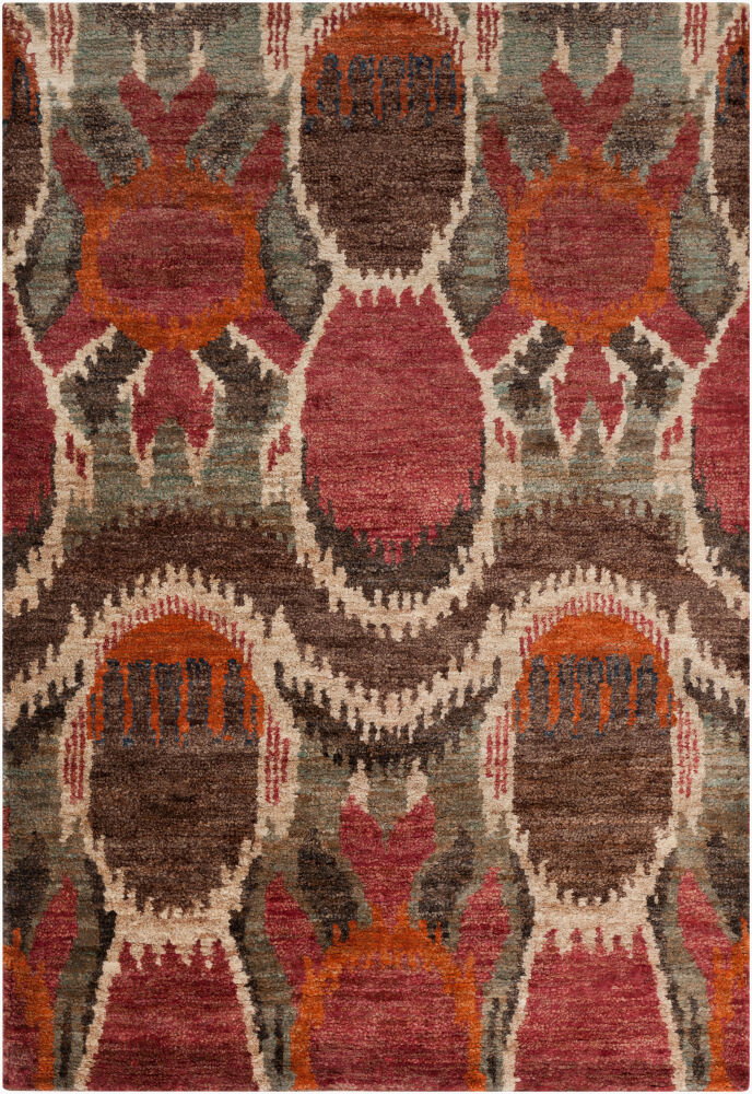 Scarborough Handmade Rug, by Surya, 1'6" length x 1'6" width