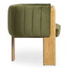Sofi Accent Chair Truly Olive, by Moe's Home, 29" width x 28.25" height x 26.25" depth thumbnail 3