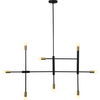 Reegler Ceiling Fixture, Chandelier by Renwil, 33" height x 1.25" depth thumbnail 3