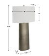 V-Groove Modern Table Lamp thumbnail 2