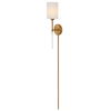Awyr 1 Light Brass Sconce, Ceiling Light by Uttermost, 5" width x 20" height x 6.5" depth thumbnail 8