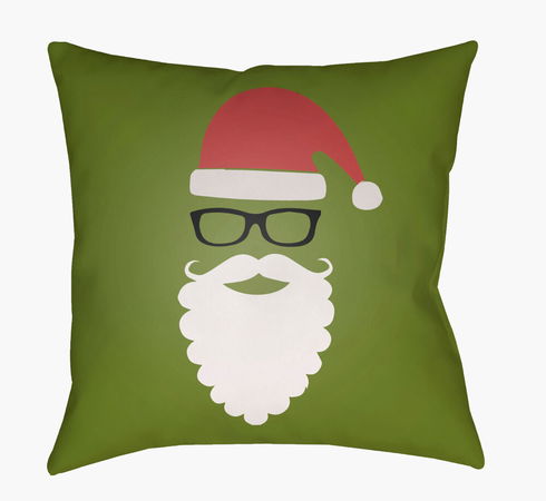 Santa Accent Pillow