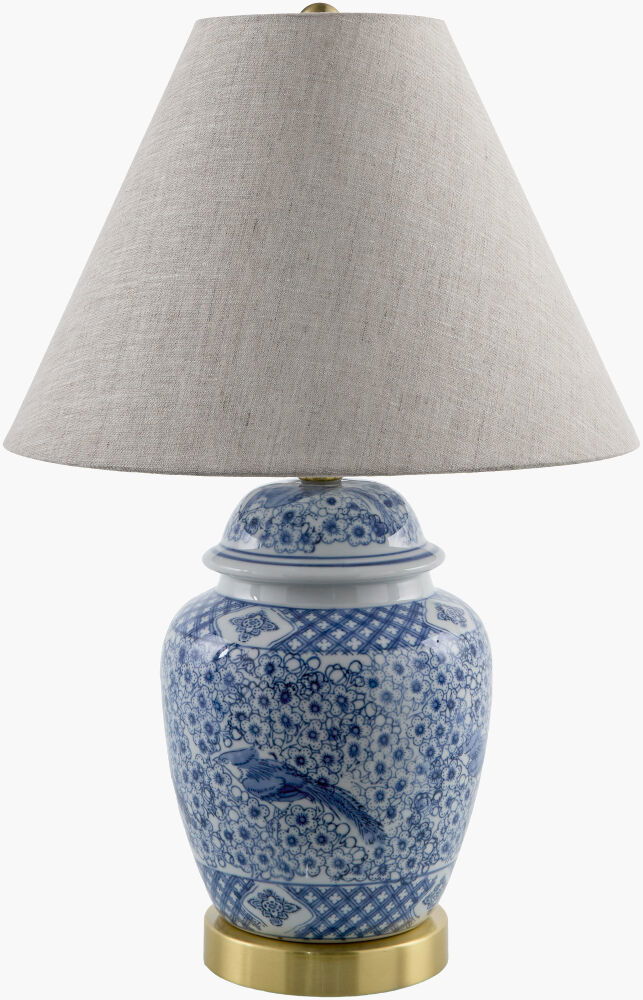 Lepi Accent Table Lamp, by Surya, 15" width x 25" height
