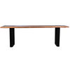 Castro Dining Table, by Dovetail, 96" width x 30" height x 40" depth thumbnail 2