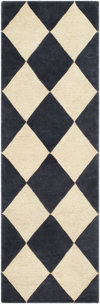 Isaac Handmade Rug, by Surya, 8' length x 2'6" width