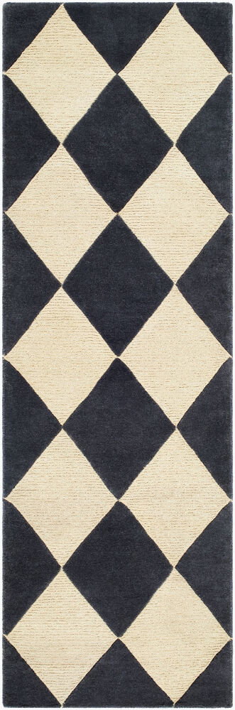 Isaac Handmade Rug, by Surya, 8' length x 2'6" width
