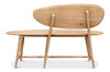 Pebble Bench (1 Back) Lionskin Finish, by Sarreid, 1'3" length x 4'6" width x 2'11" height thumbnail 11