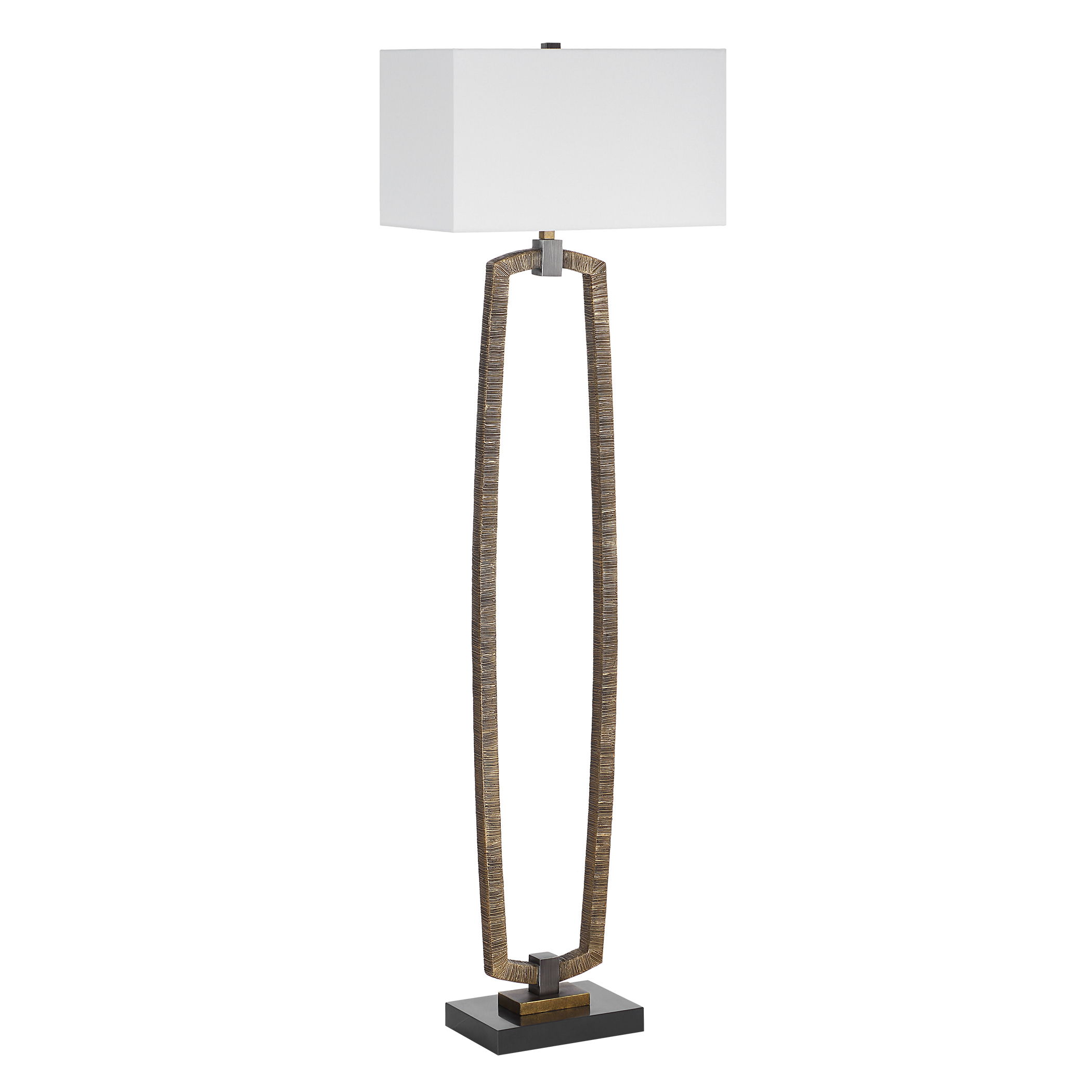 Relic Gold Floor Lamp large image 