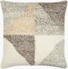 Deccan Traps Accent Pillow Down, Decorative Pillow by Surya, 18" length x 18" width thumbnail