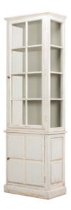 Tower Bookcase, by Sarreid, 1'4" length x 2'5" width x 7'7" height thumbnail 1