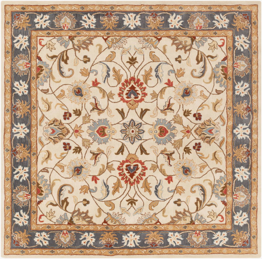 Caesar Handmade Rug, by Surya, 8' length x 8' width