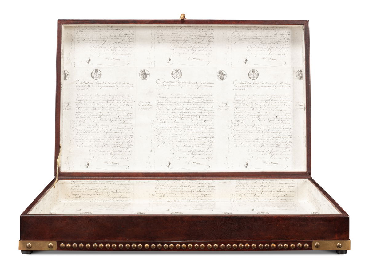 Winchester Box, by Sarreid, 1'4" length x 2'2" width x 5" height View 9