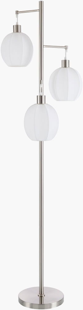 Vamo Accent Floor Lamp, by Surya, 18" width x 66" height