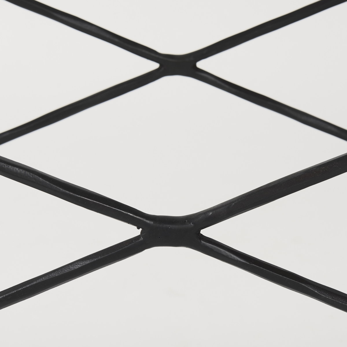 Lorlei Marble Top with Gray Iron Base Console Table, by Mercana, 59" length x 16" width x 28.5" height View 8