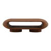 Ronin Coffee Table Brown, by Dovetail, 58" width x 15.5" height x 28" depth thumbnail 2
