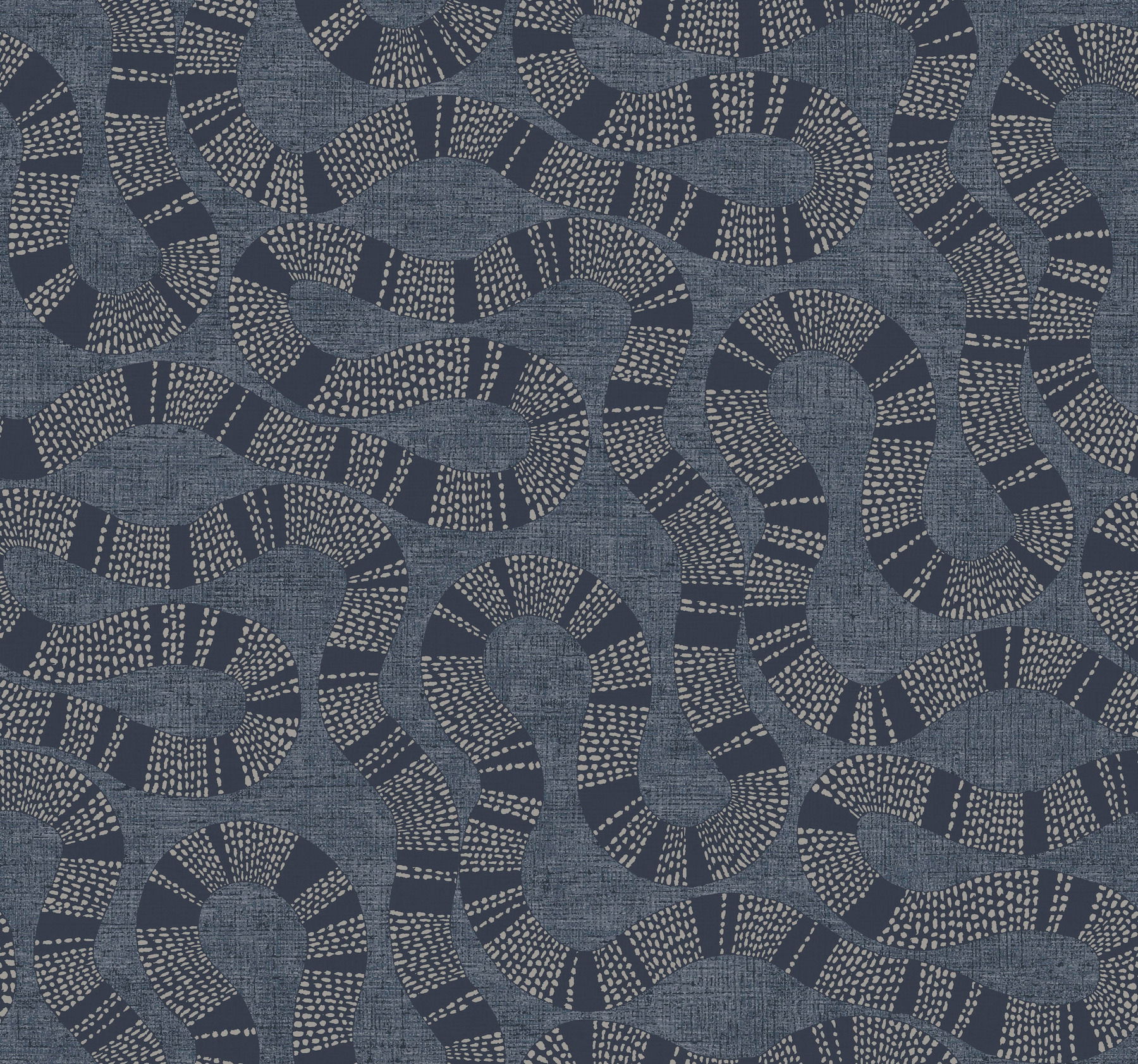 Ophidia Navy Wallpaper large image 