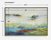 Textured Land Framed Landscape Art thumbnail 2