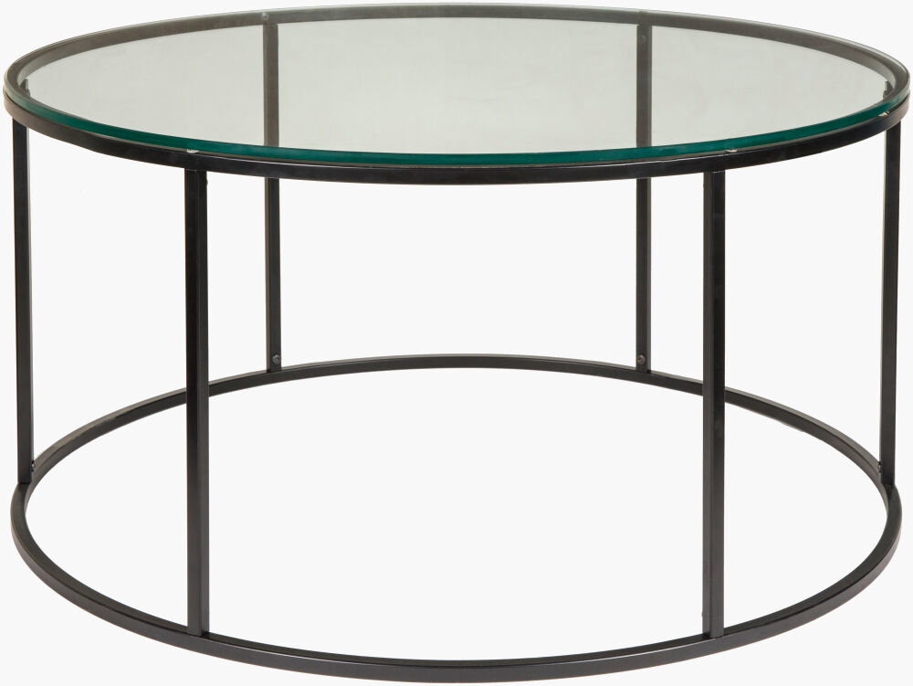 Aryaa Coffee Table, by Surya, 36" width x 18" height
