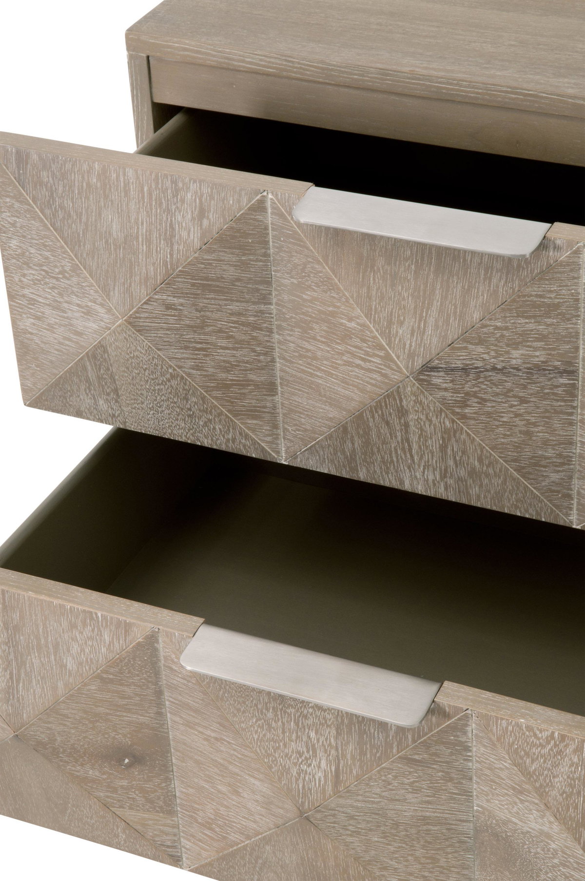 Atlas 2-Drawer Nightstand, by Essentials for Living, 23.5" width x 26.25" height x 19" depth View 7