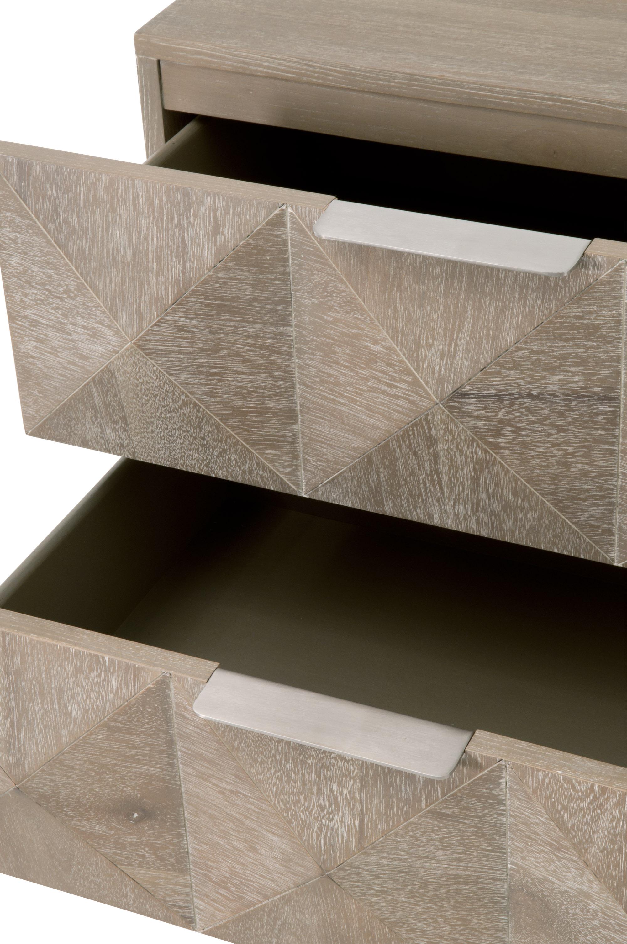 Atlas 2-Drawer Nightstand large image 