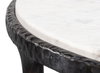 Dakor Round Side Table, by Sarreid, 2' length x 2' width x 1'10" height thumbnail 12