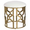 Trellis Geometric Accent Stool, Furniture by Uttermost, 18" width x 20.5" height x 18" depth thumbnail 4