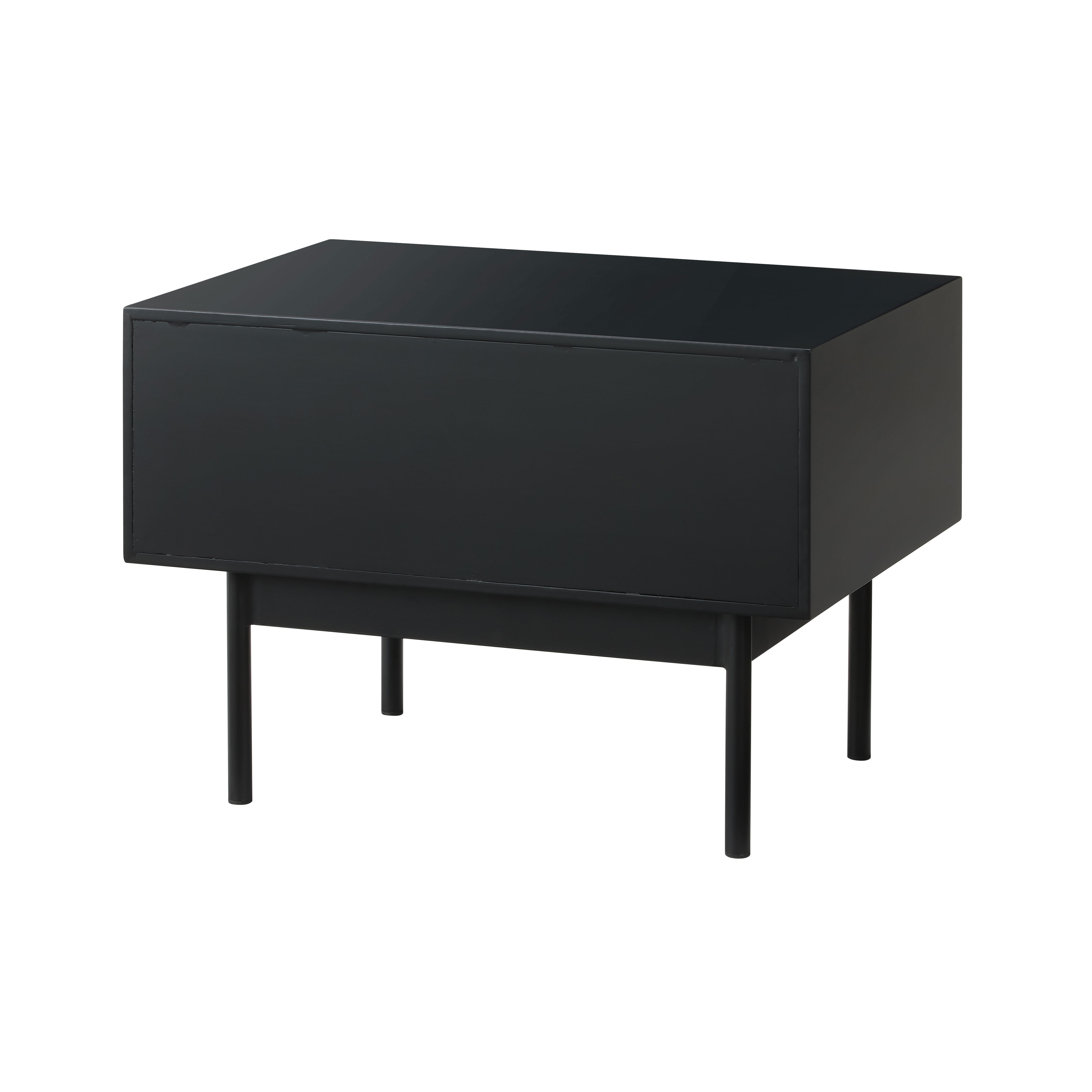 Santa Cruz 1 Drawer Nightstand, Wheat, by Greenington, 15.75" length x 22" width x 15.5" height View 7