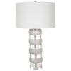 Band Together Crystal & Wood Table Lamp thumbnail 4