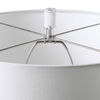 Caelina Textured White Table Lamp thumbnail 7