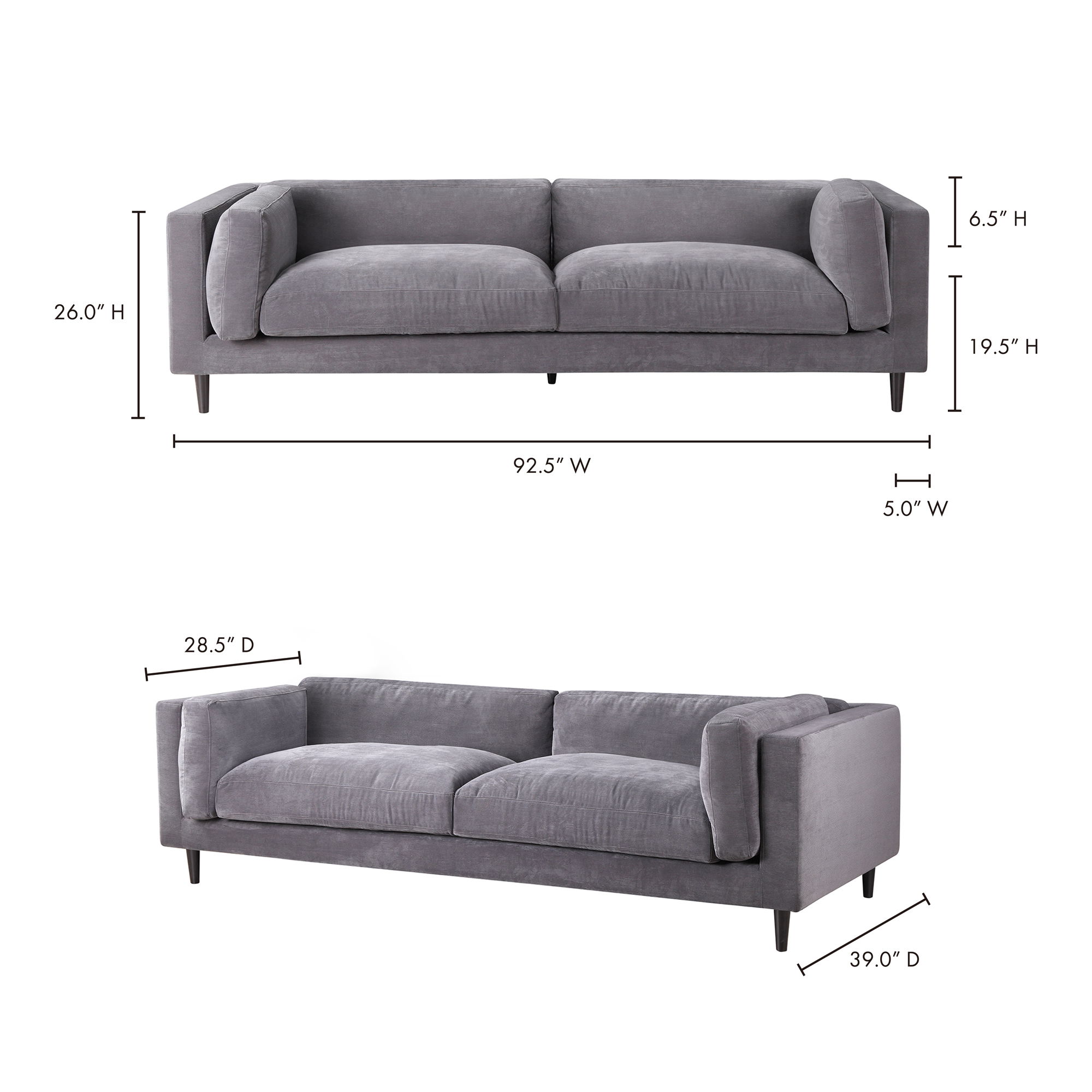 Lafayette Sofa large image 