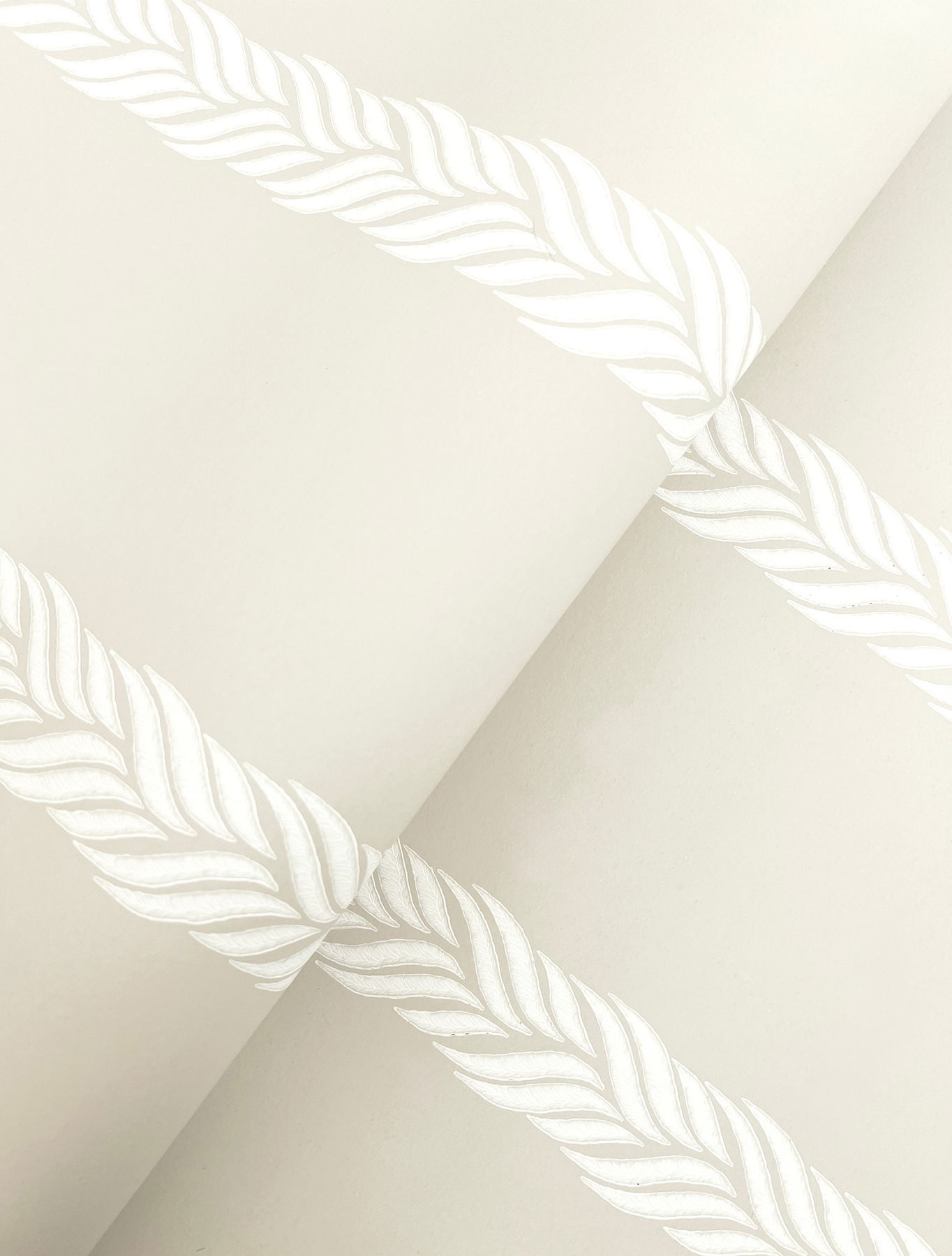Braided Stripe Tan Wallpaper large image 