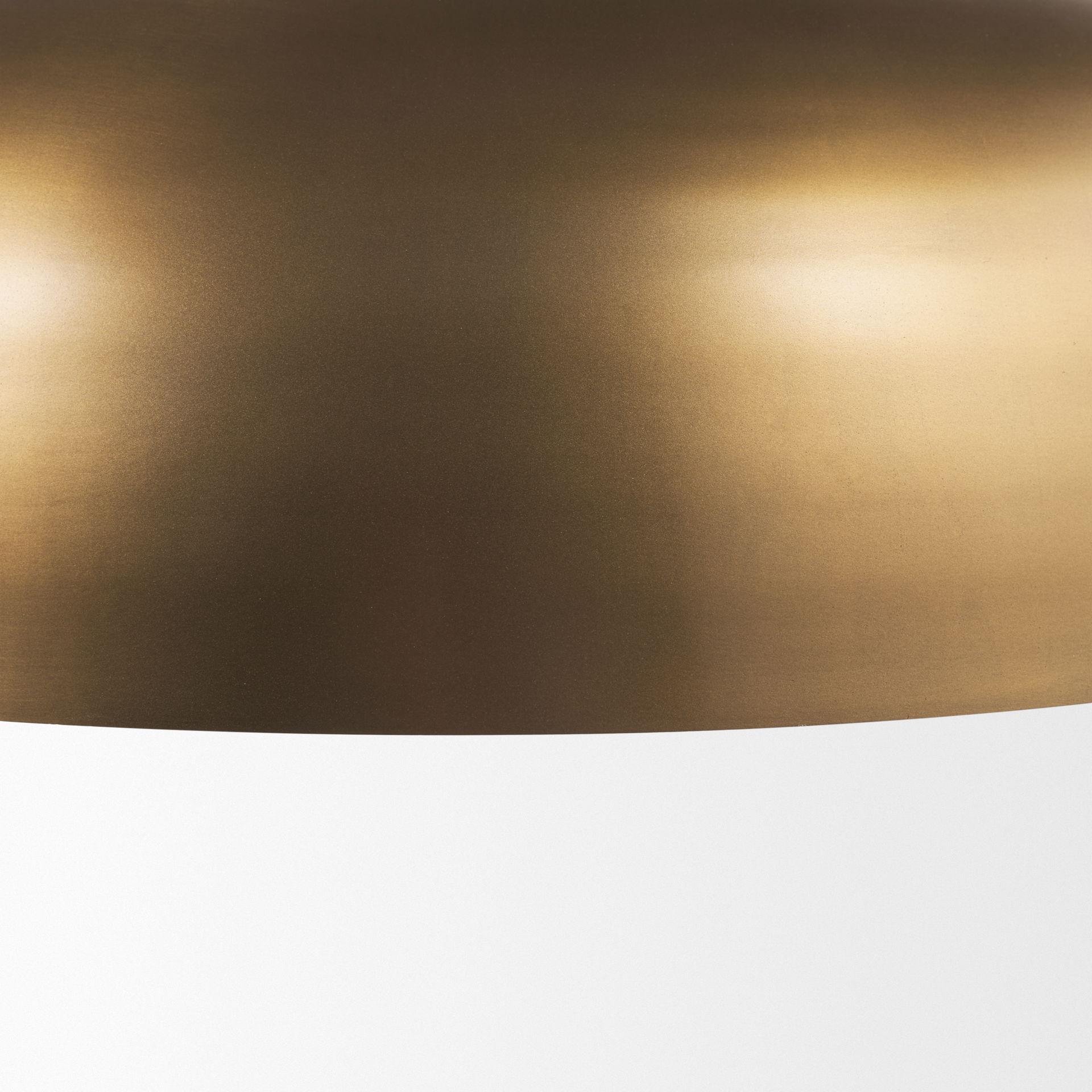 Sanne Antiqued Gold Metal with Silver Foil Wide Pendant Light large image 
