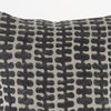 Miriam 18L x 18W Beige and Black Fabric Patterned Decorative Pillow Cover thumbnail 9