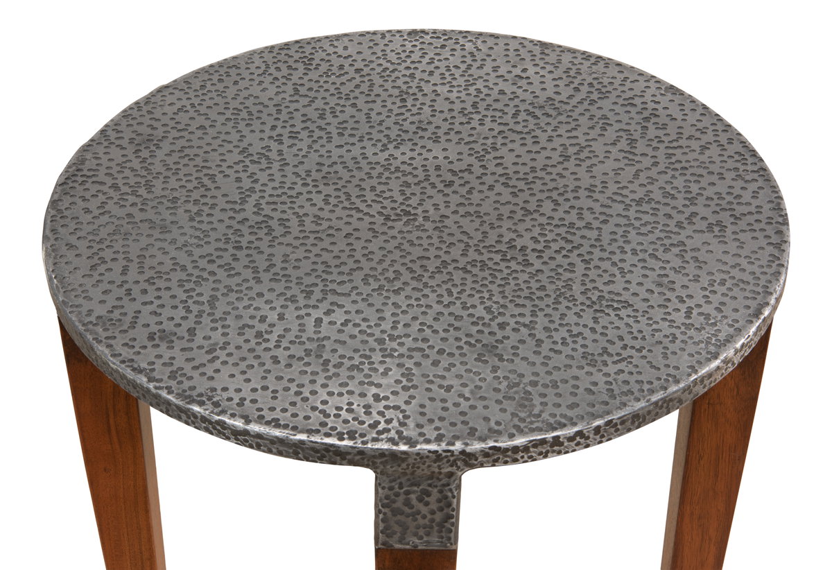 The Burnford Table, by Sarreid, 1'4" length x 1'4" width x 2'1" height View 6