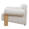 Juncture Upholstered Accent Chair, by Uttermost, 38.25" width x 28.5" height x 34.5" depth thumbnail 5