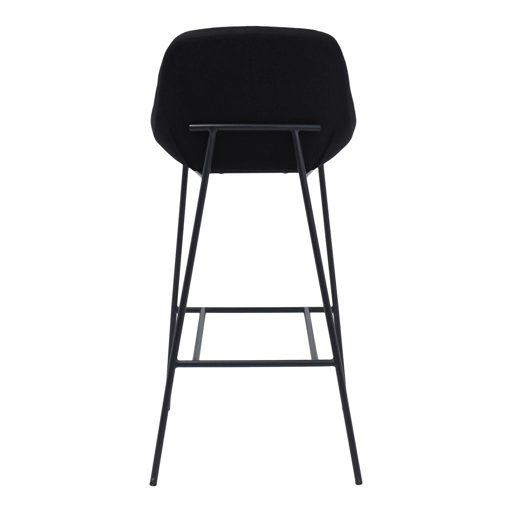 Shelby Bar Stool Black large image 