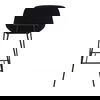Shelby Bar Stool Black thumbnail 3