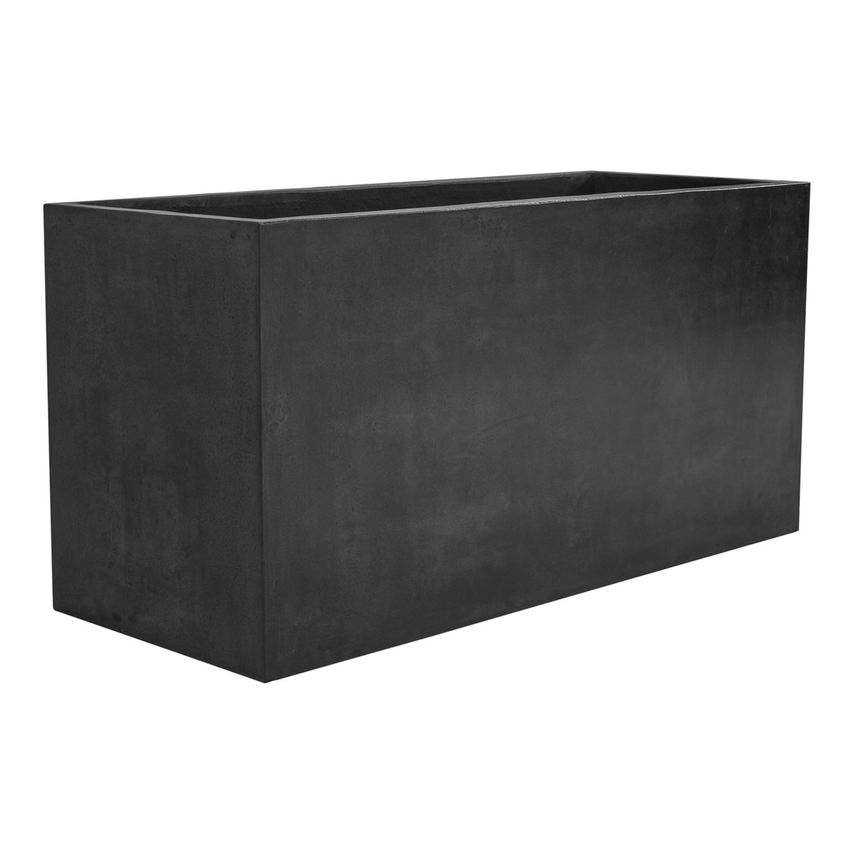 Primrose Large Planter Grey, by Moe's Home, 39" width x 20" height x 16" depth View 2