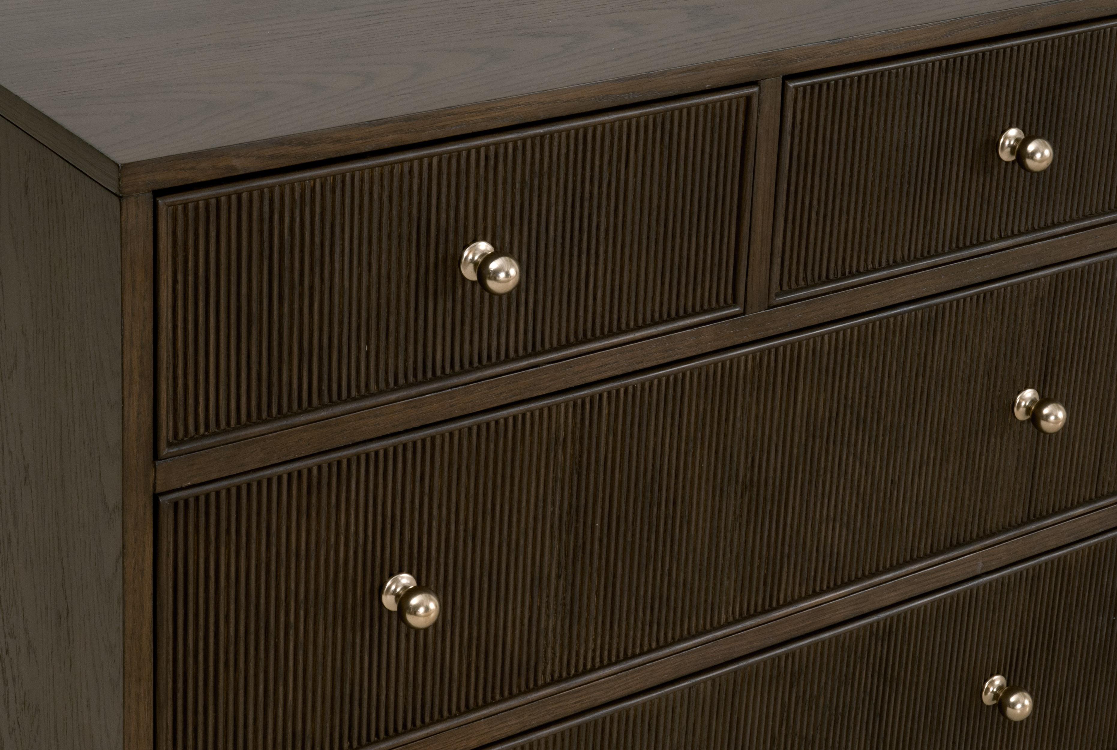 Highland 8-Drawer Double Dresser, by Essentials for Living, 67.5" width x 32" height x 20" depth View 6