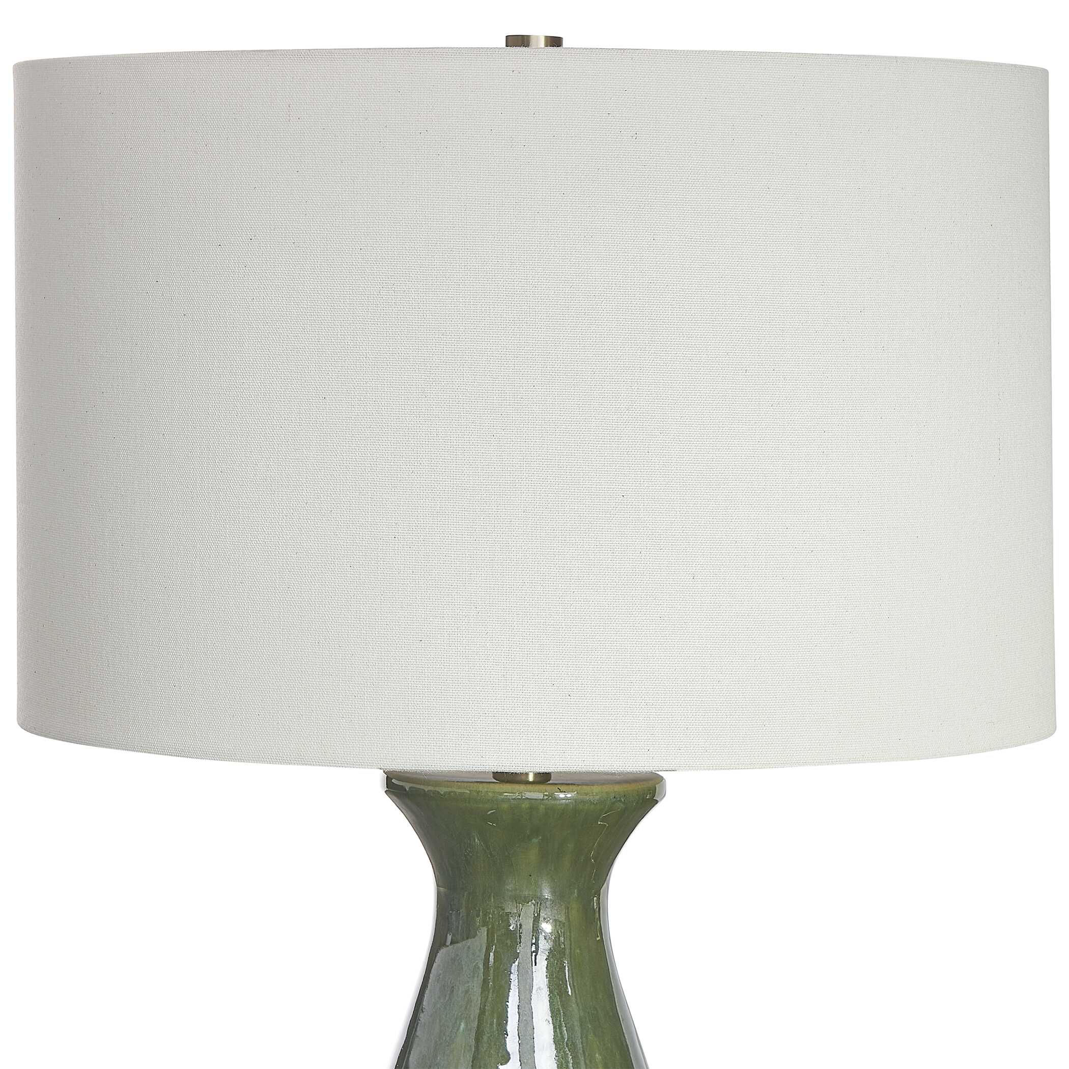 Colestin Deep Green Table Lamp large image 