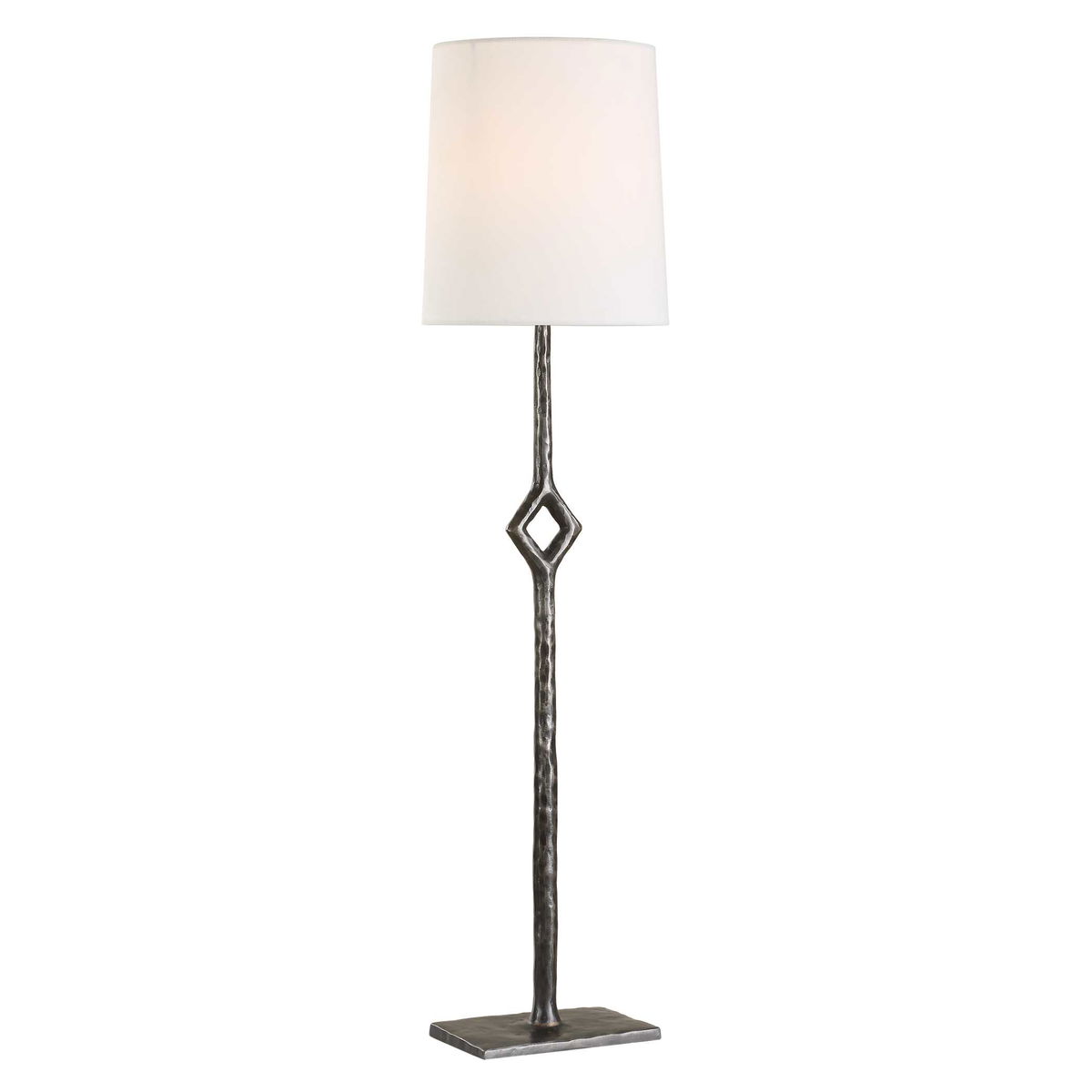 Puncture Cordless Iron Buffet Lamp, Table Lamp by Uttermost, 9" width x 36.25" height x 9" depth View 5