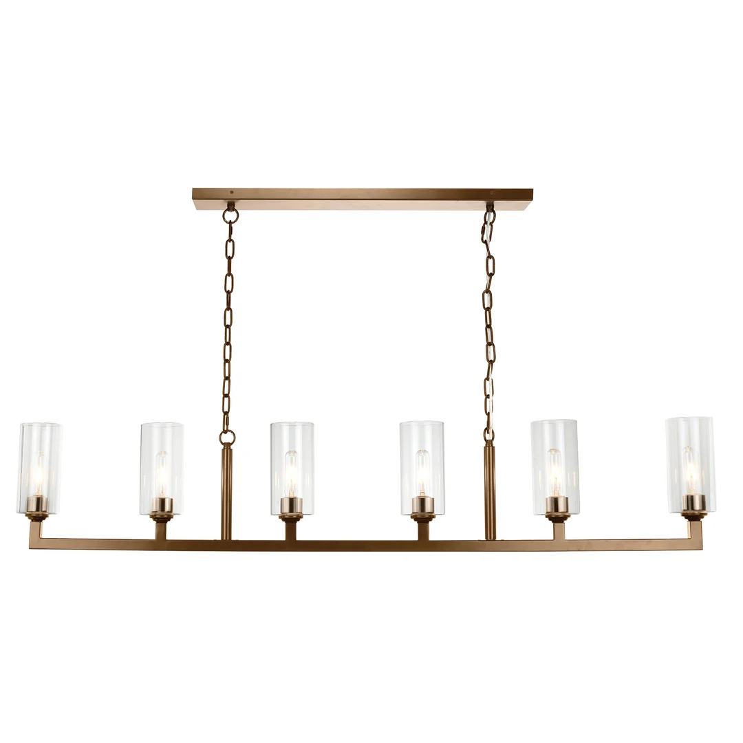 6 - Light Pendant, by Jamie Young, 62" width x 11" height x 4.5" depth View 3