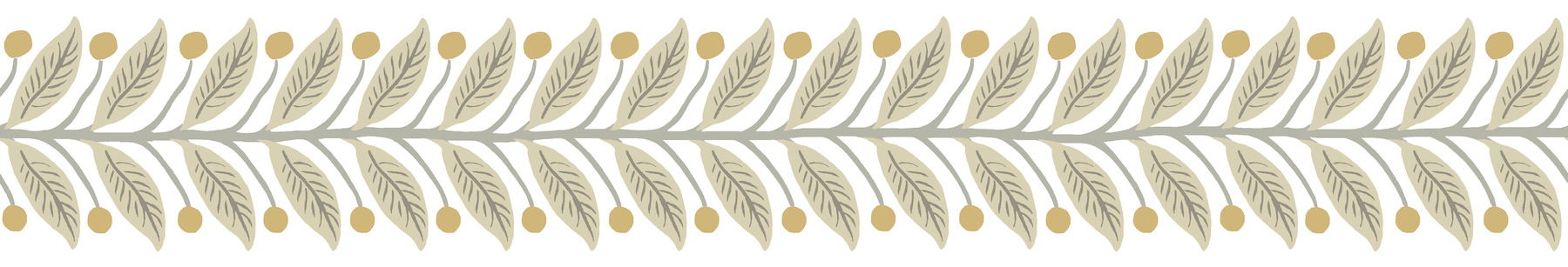 Linen Garden Wallpaper Trim large image 