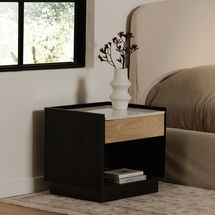Online Designer Bedroom Carter Nightstand Black