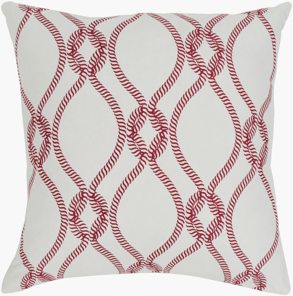 Haylard Accent Pillow, Decorative Pillow by Surya, 18" length x 18" width
