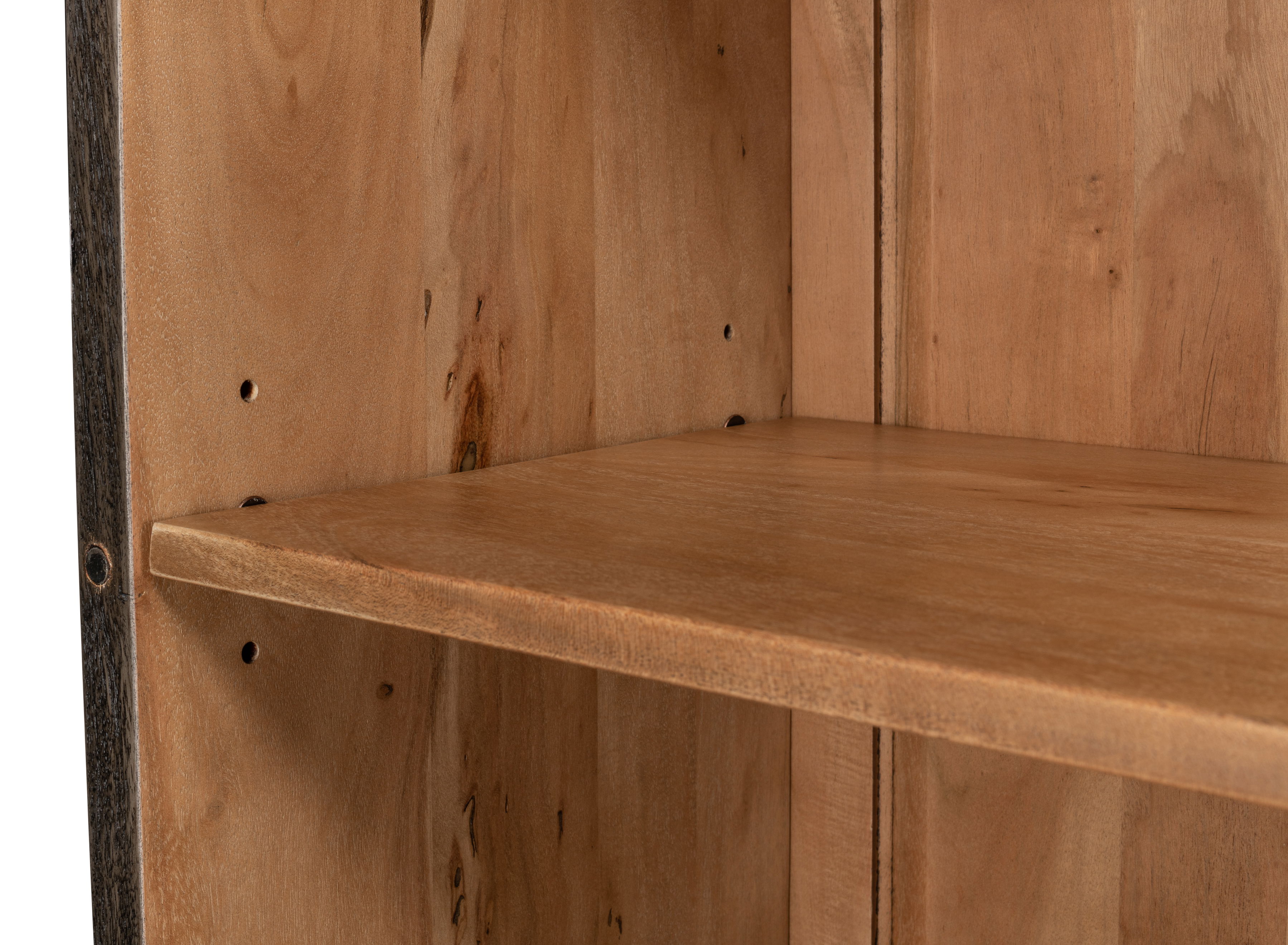 A Gem Of A Handle Display Cabinet, Left, Shelving & Bookcase by Sarreid, 24" length x 14" width x 75" height View 14