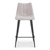 Alibi Bar Stool Beige-set Of Two, Counter & Bar Stool by Moe's Home, 17.7" width x 40.9" height x 20" depth thumbnail 4
