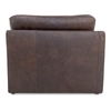 Thurlow Left Arm Facing Chair Espresso Brown Leather thumbnail 3