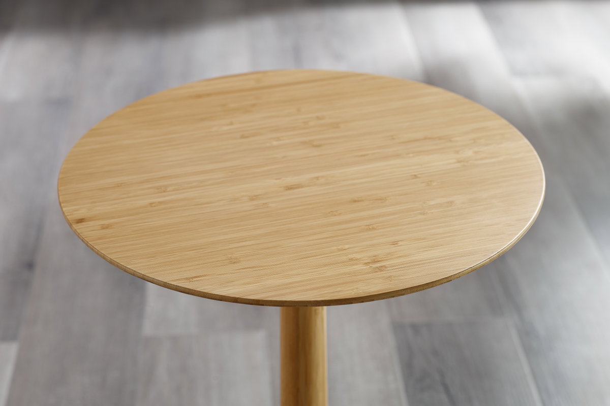 Sol Side Table, Wheat, Writing Desk by Greenington, 16" length x 16" width x 20.75" height View 4