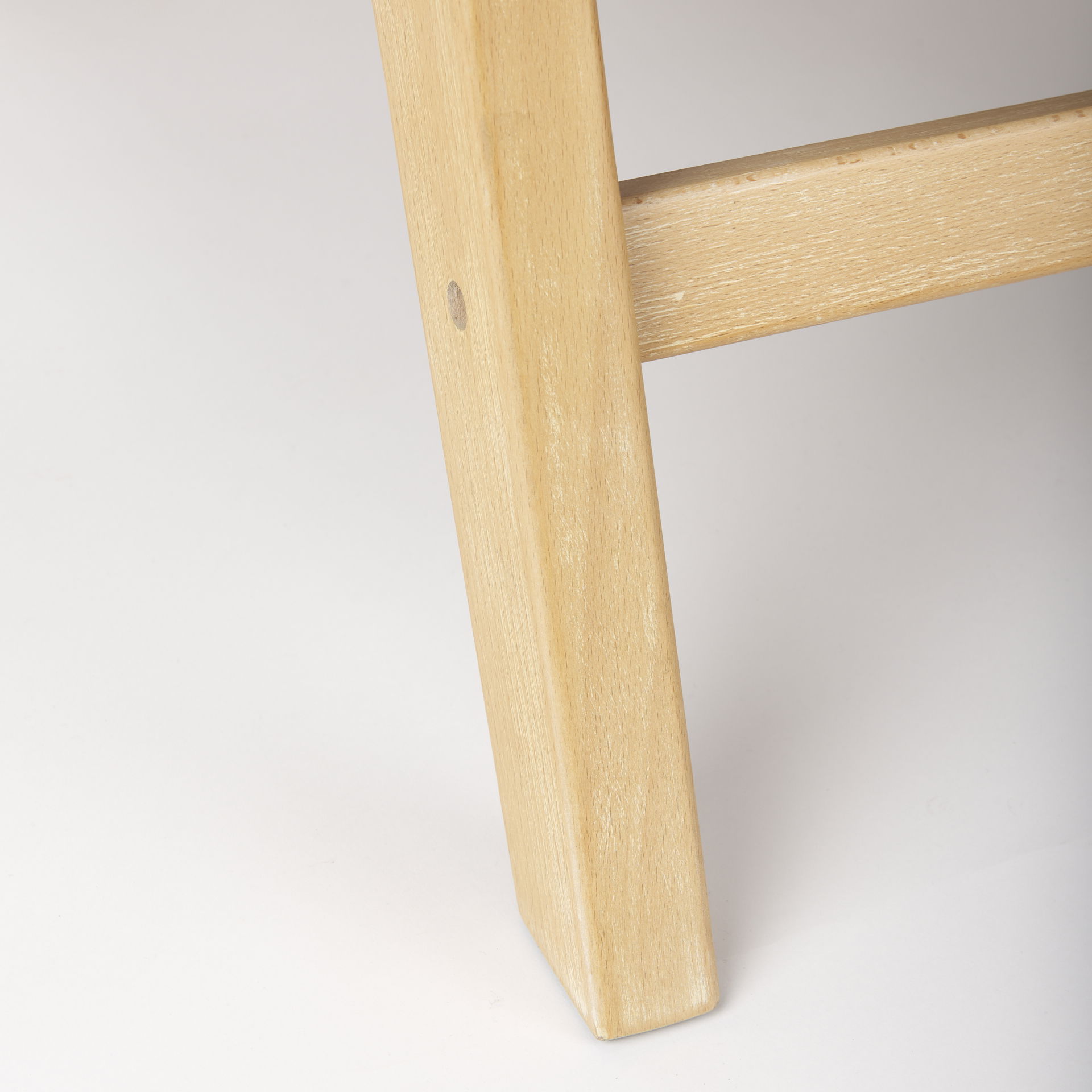 Elodie 24.4L x 33.9W x 30.7H Brown Leather with Natural Beech Wood Frame Accent Chair, by Mercana, 24.41" length x 31.9" width x 30.71" height View 12